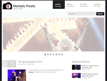 Tablet Screenshot of melodicpixels.eu